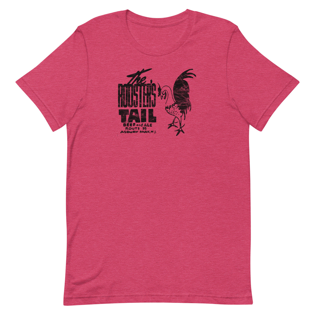 The Rooster's Tail - ASBURY PARK - Unisex t-shirt