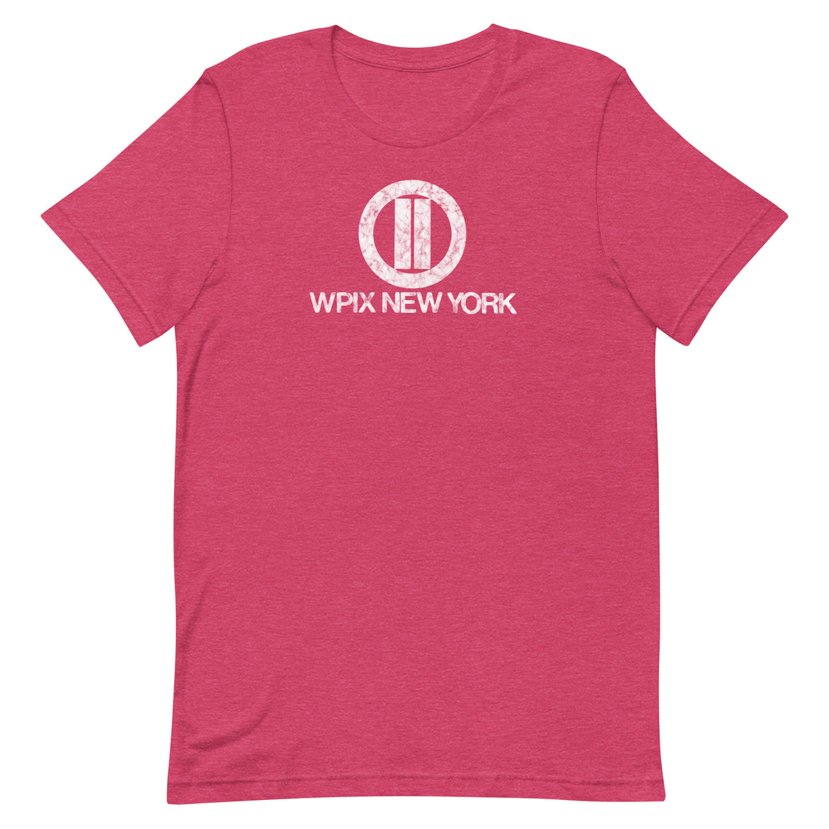 WPIX 11 New York - Unisex t-shirt Heather Raspberry