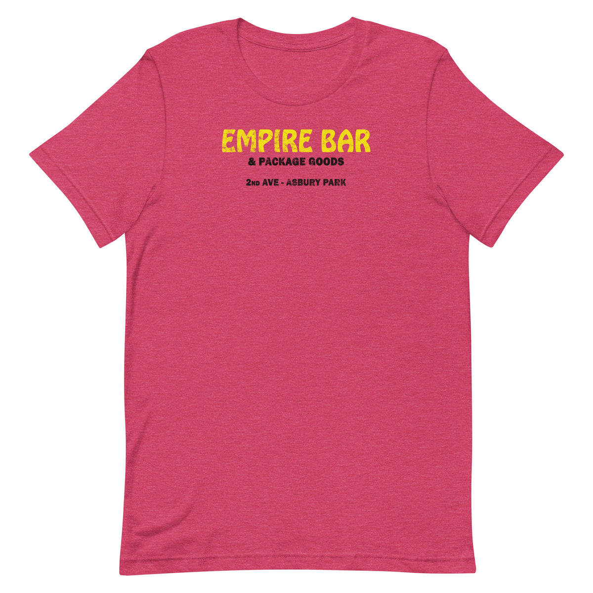 Empire Bar - ASBURY PARK - Unisex t-shirt Heather Raspberry