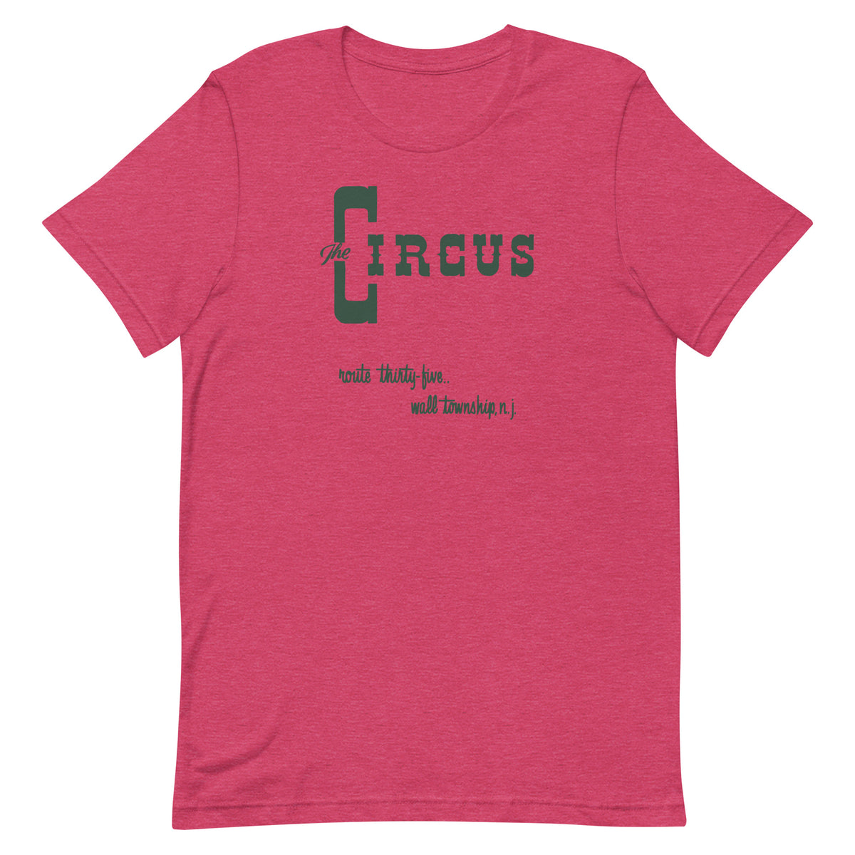 The Circus Drive-Thru - WALL TWP. - Short-Sleeve Unisex T-Shirt