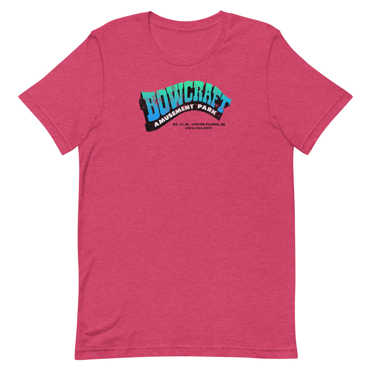Bowcraft Amusement Park - SCOTCH PLAINS - Unisex t-shirt