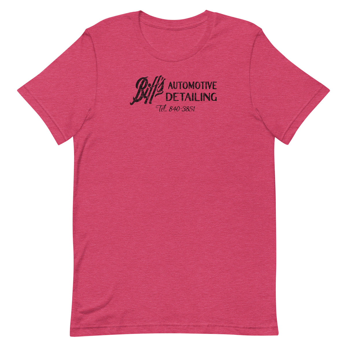 Biff's Automotive Detailing - Unisex t-shirt Heather Raspberry