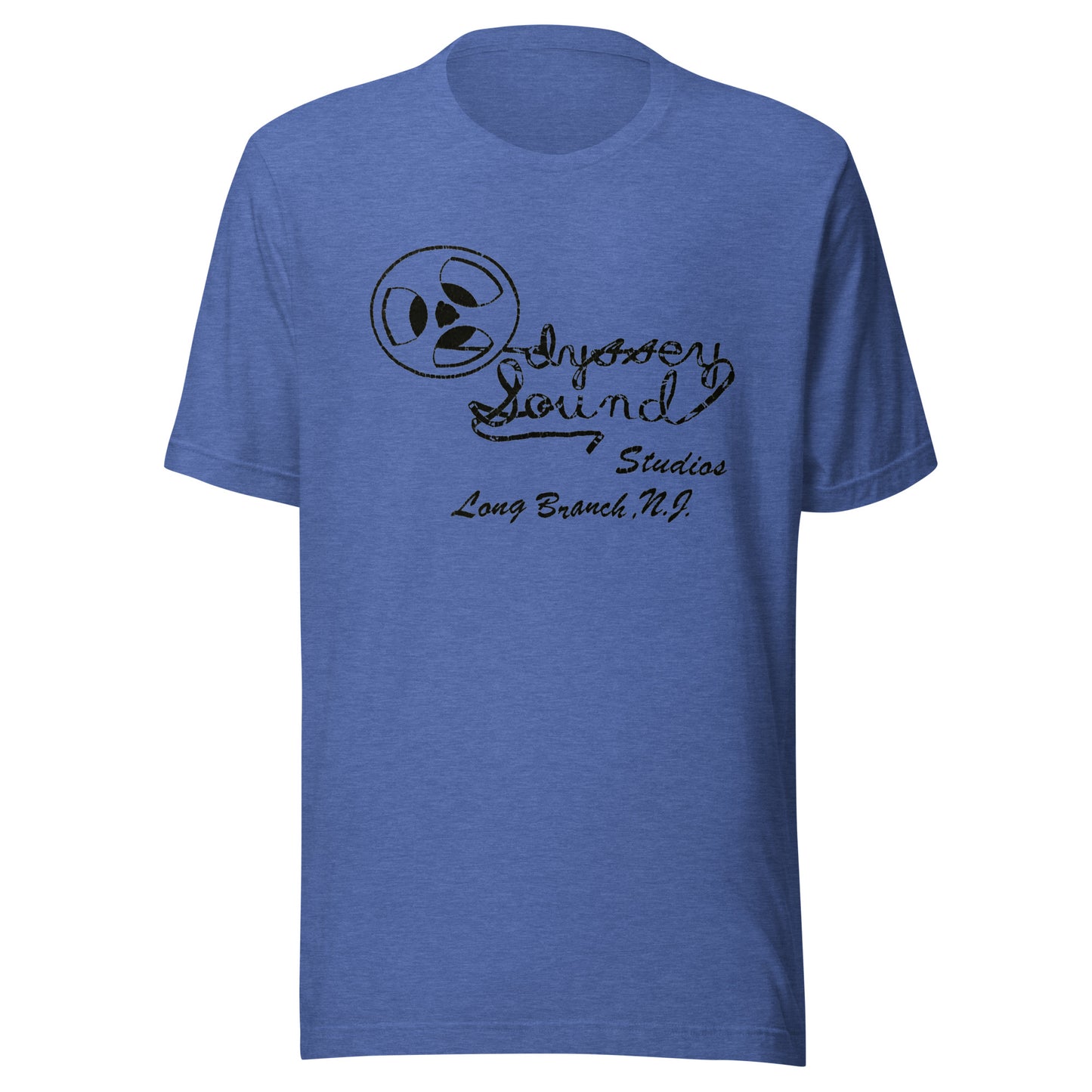 Odyssey Sound Studios - LONG BRANCH - Unisex t-shirt Heather True Royal