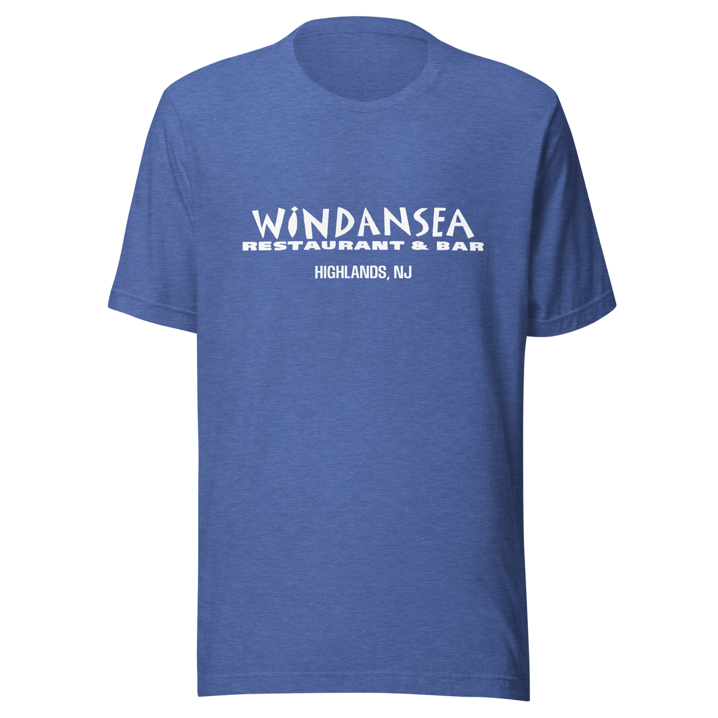 Windansea Restaurant & Bar - HIGHLANDS - Unisex t-shirt Heather True Royal