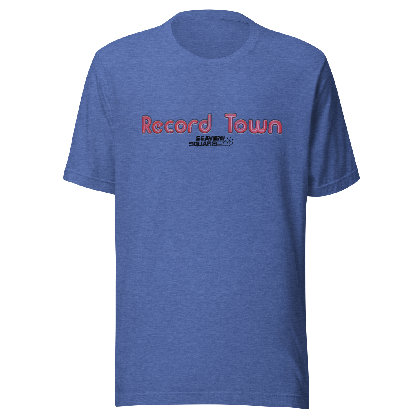 Record World - SEAVIEW SQUARE - Unisex t-shirt Heather True Royal