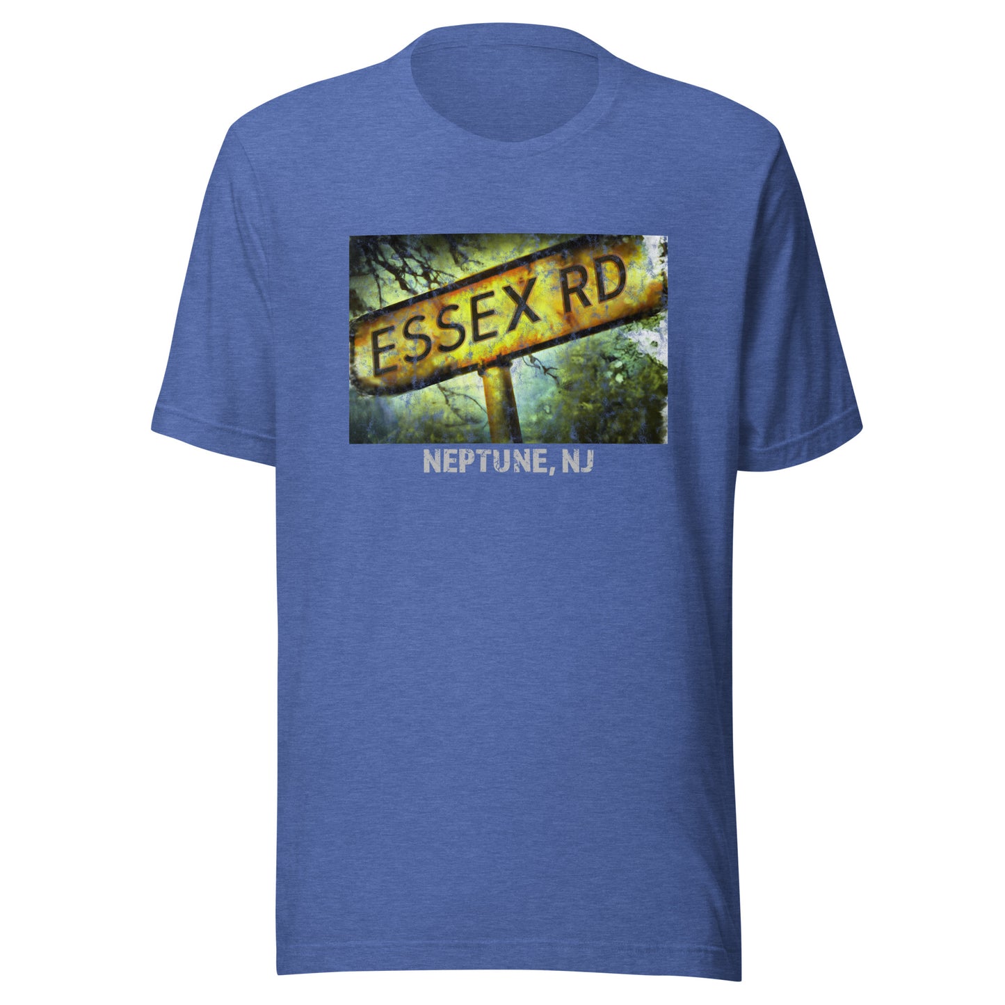 Essex Rd. - NEPTUNE - Unisex t-shirt Heather True Royal