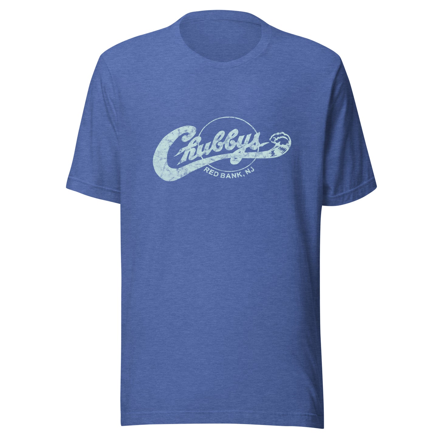 Chubby's - RED BANK - Unisex t-shirt Heather True Royal