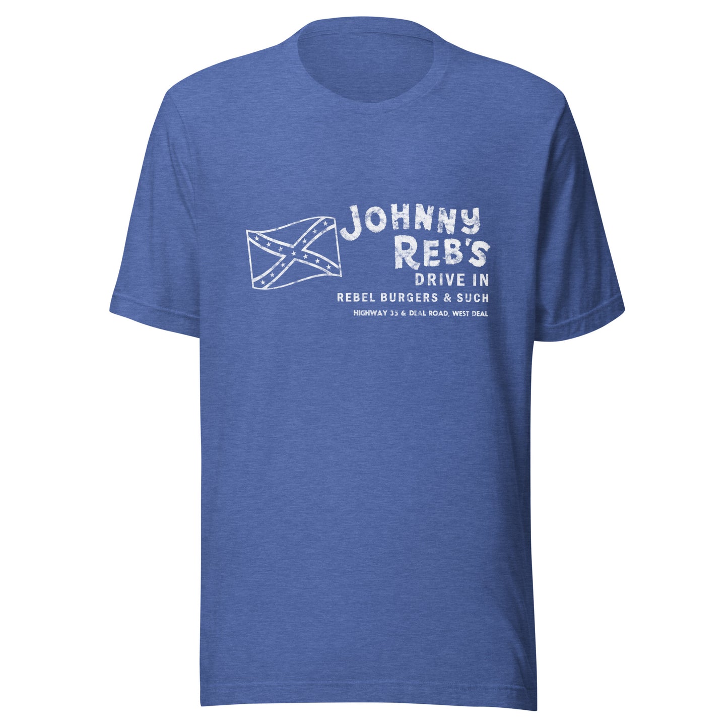 Johnny Reb's - OCEAN - Unisex t-shirt Heather True Royal