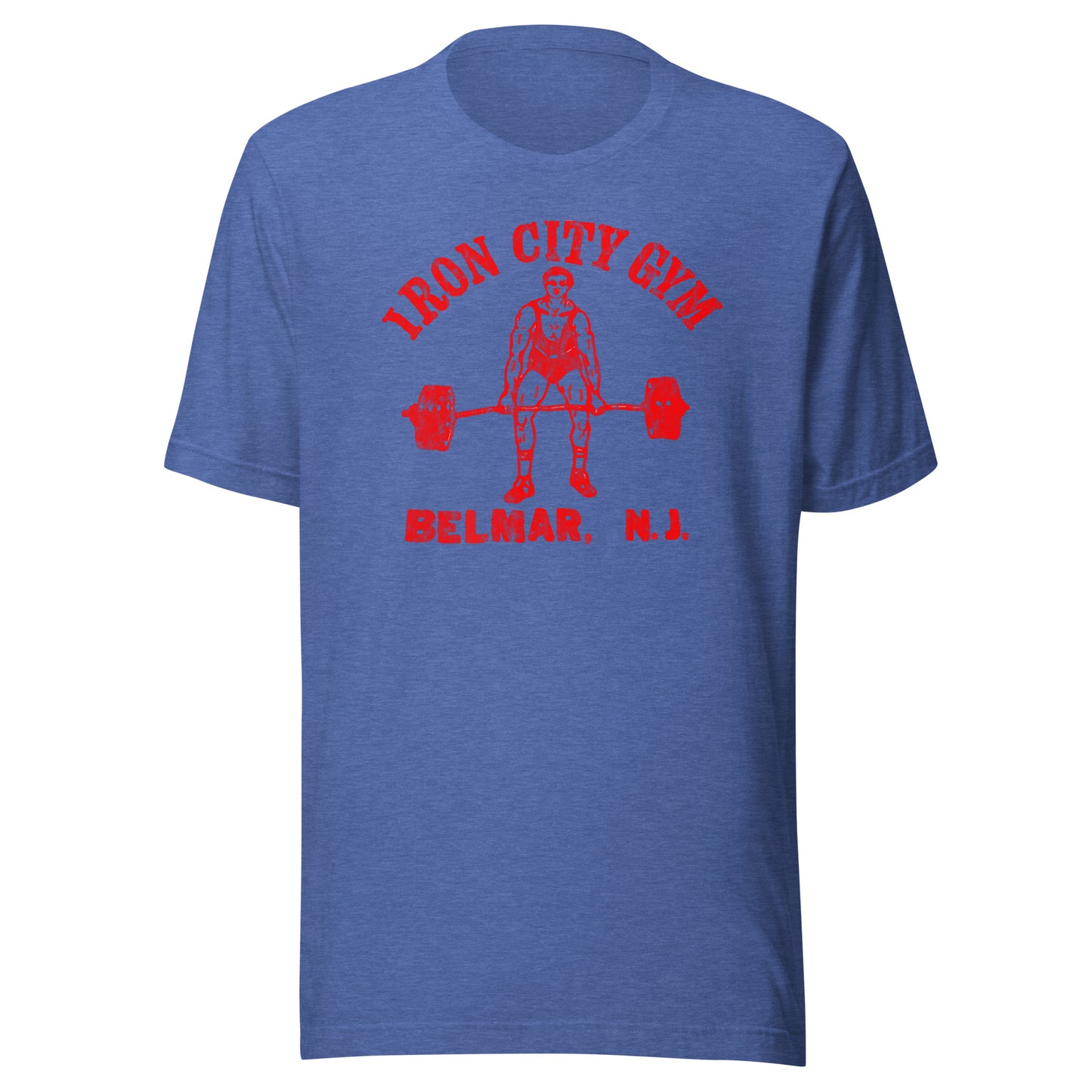 Iron City Gym - BELMAR - Unisex t-shirt Heather True Royal