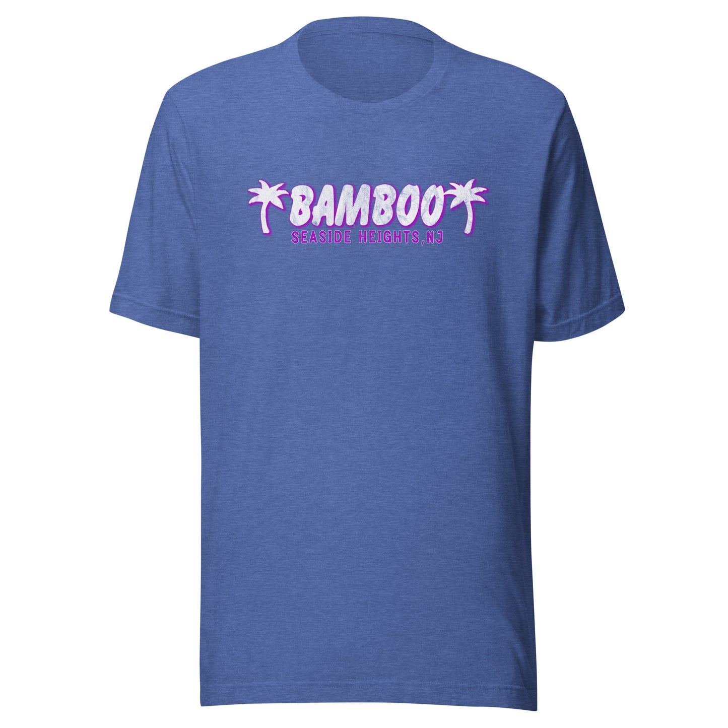 Bamboo - SEASIDE HEIGHTS - Unisex t-shirt Heather True Royal
