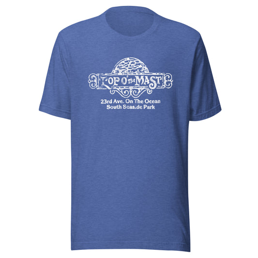 Top O' The Mast - SEASIDE PARK - Unisex t-shirt Heather True Royal