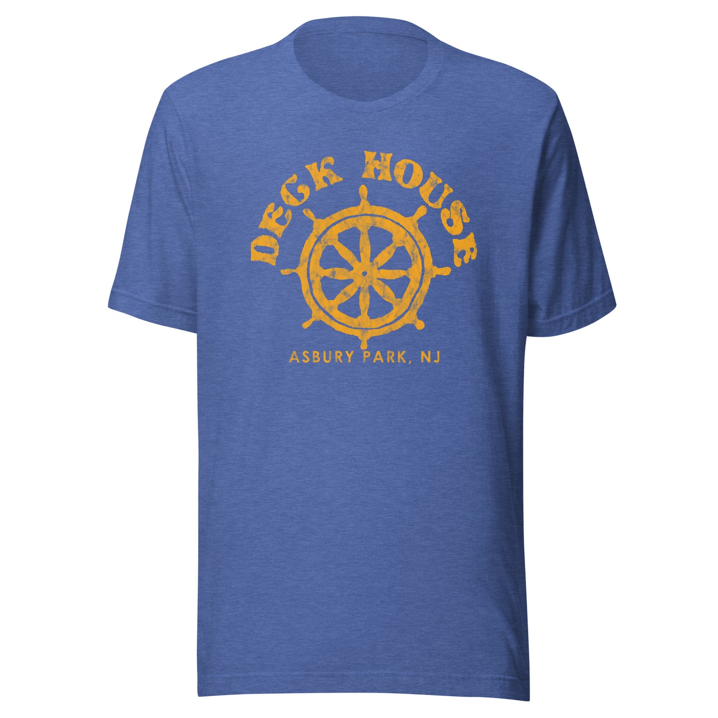 Deck House - ASBURY PARK - Unisex t-shirt Heather True Royal