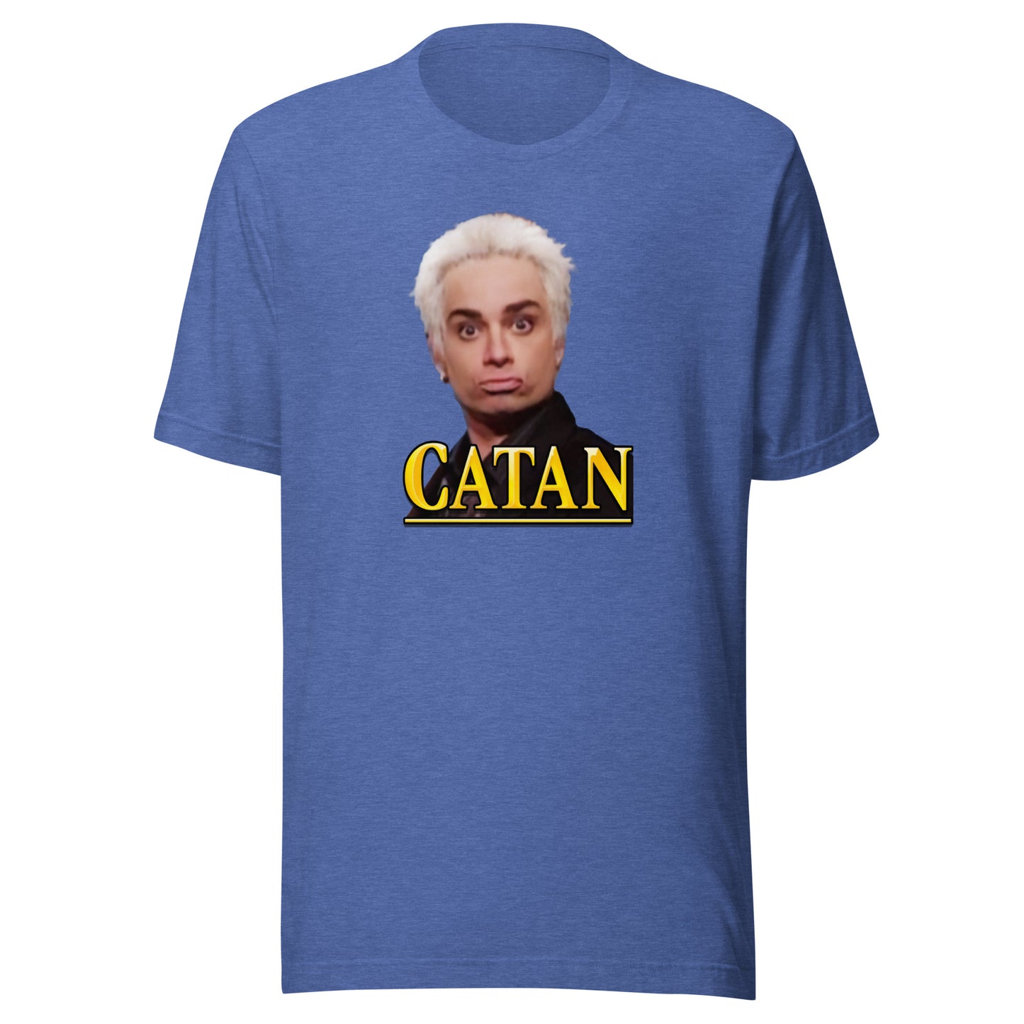 Kattan x Catan - Unisex t-shirt Heather True Royal