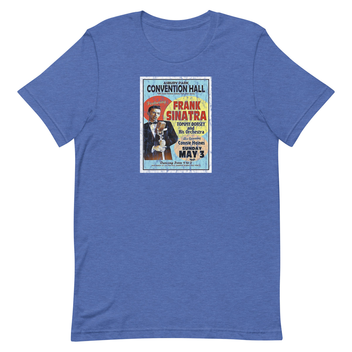 Sinatra at Convention Hall - ASBURY PARK - Unisex t-shirt