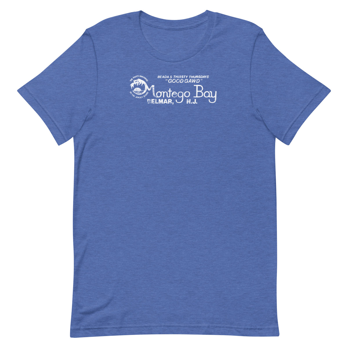 Montego Bay - BELMAR - Unisex t-shirt Heather True Royal