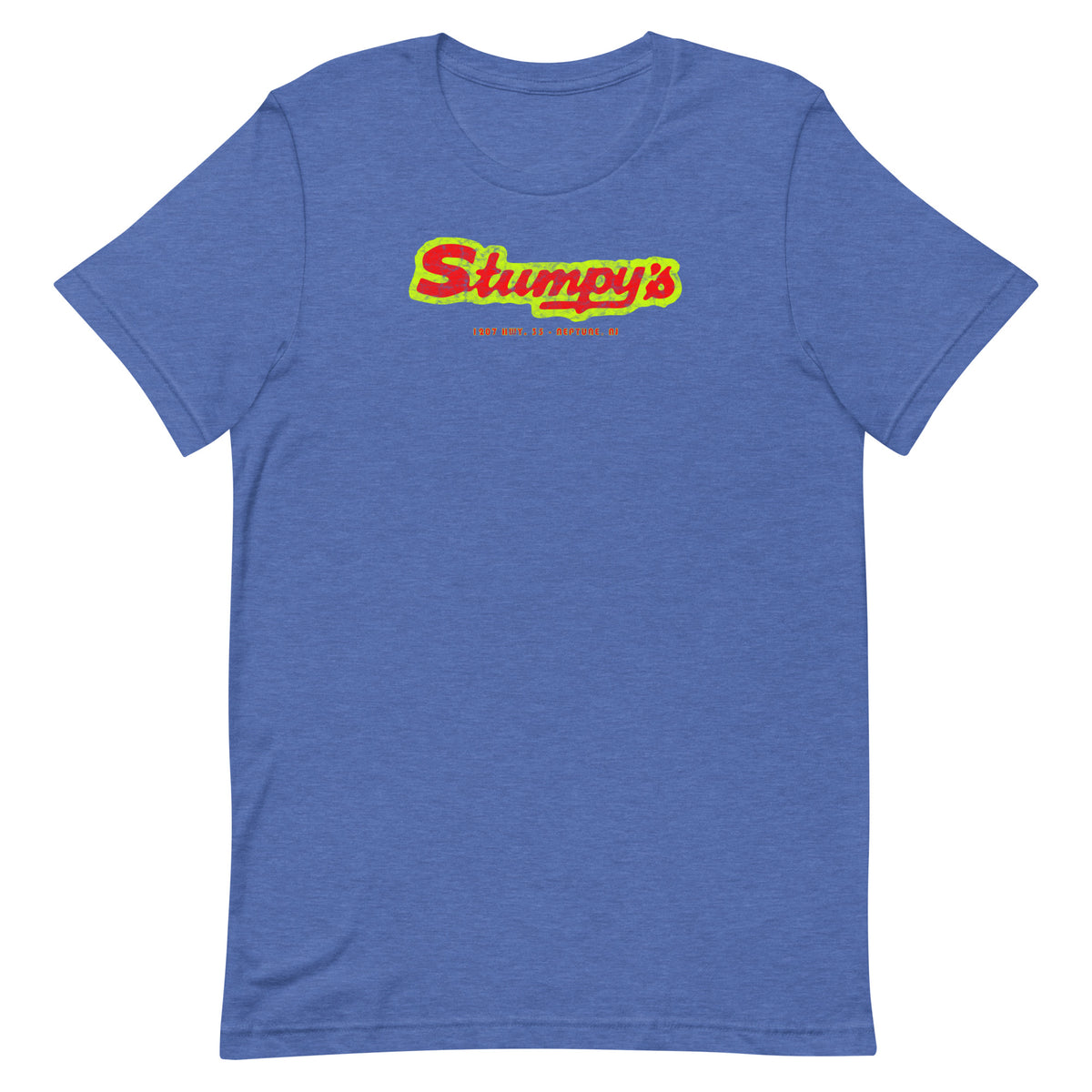 Stumpy's - NEPTUNE - Unisex t-shirt Heather True Royal