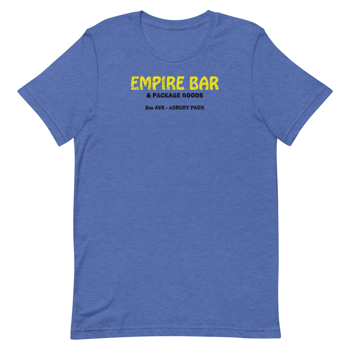 Empire Bar - ASBURY PARK - Unisex t-shirt Heather True Royal