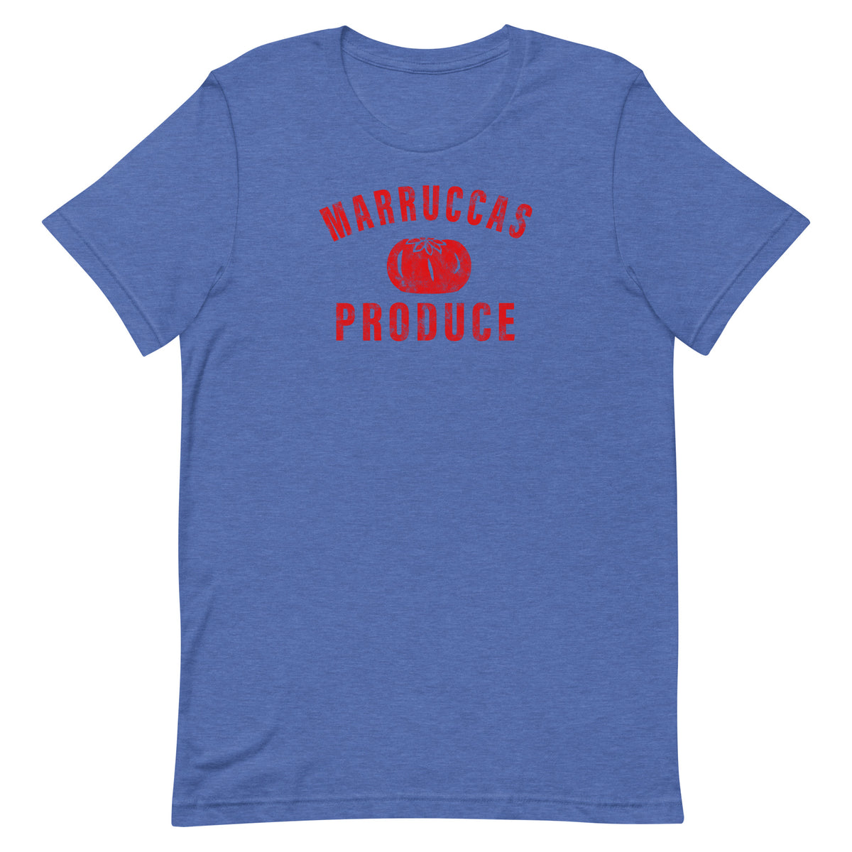 Marrucca's Produce - ASBURY PARK - Unisex t-shirt Heather True Royal