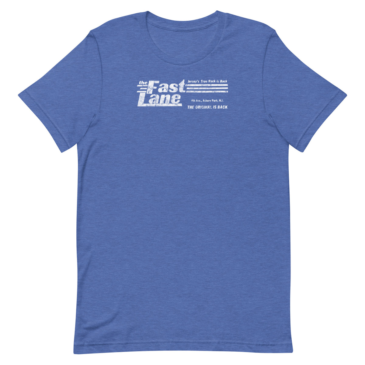 The Fast Lane (White Logo) - ASBURY PARK - Unisex t-shirt