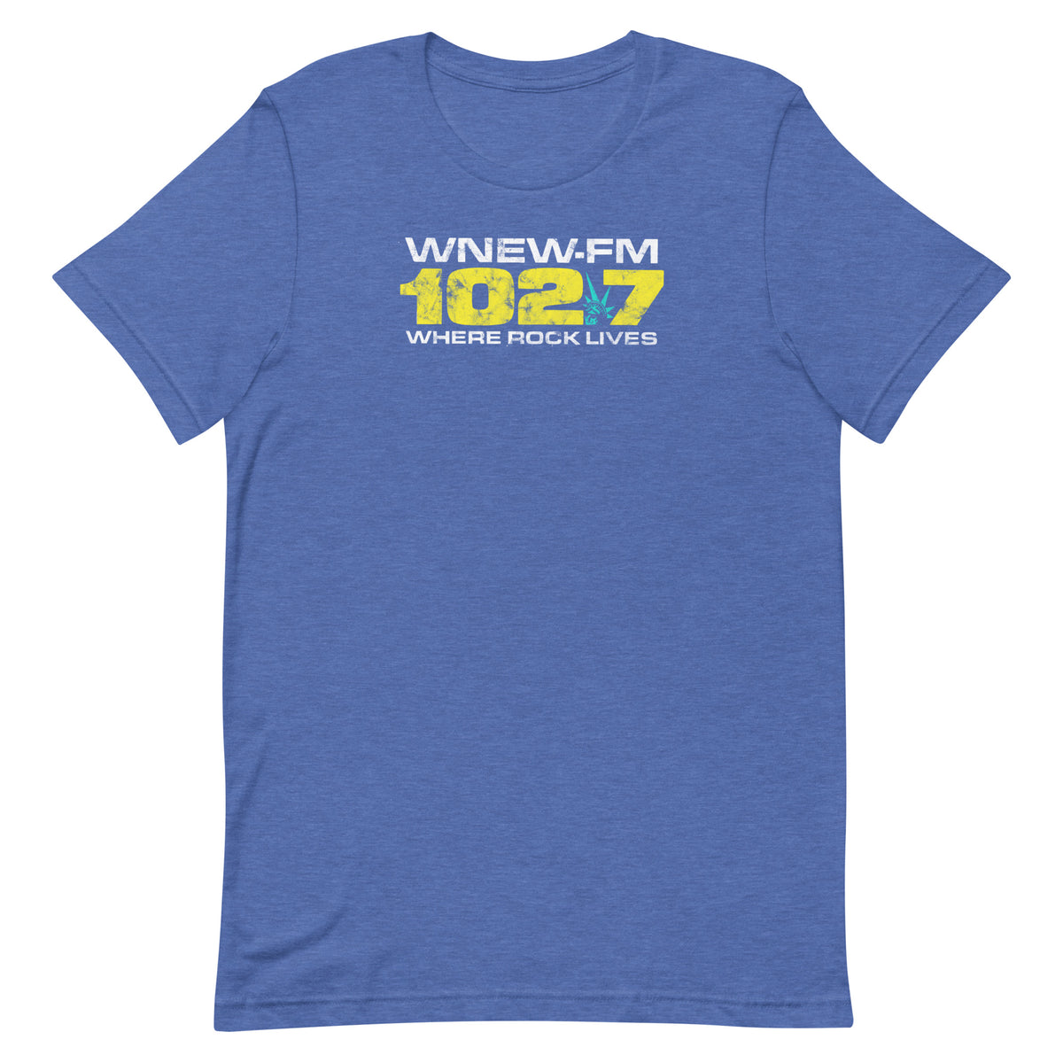 WNEW FM 102.7 Where Rock Lives - NEW YORK / NEW JERSEY / CONNECTICUT - Unisex t-shirt