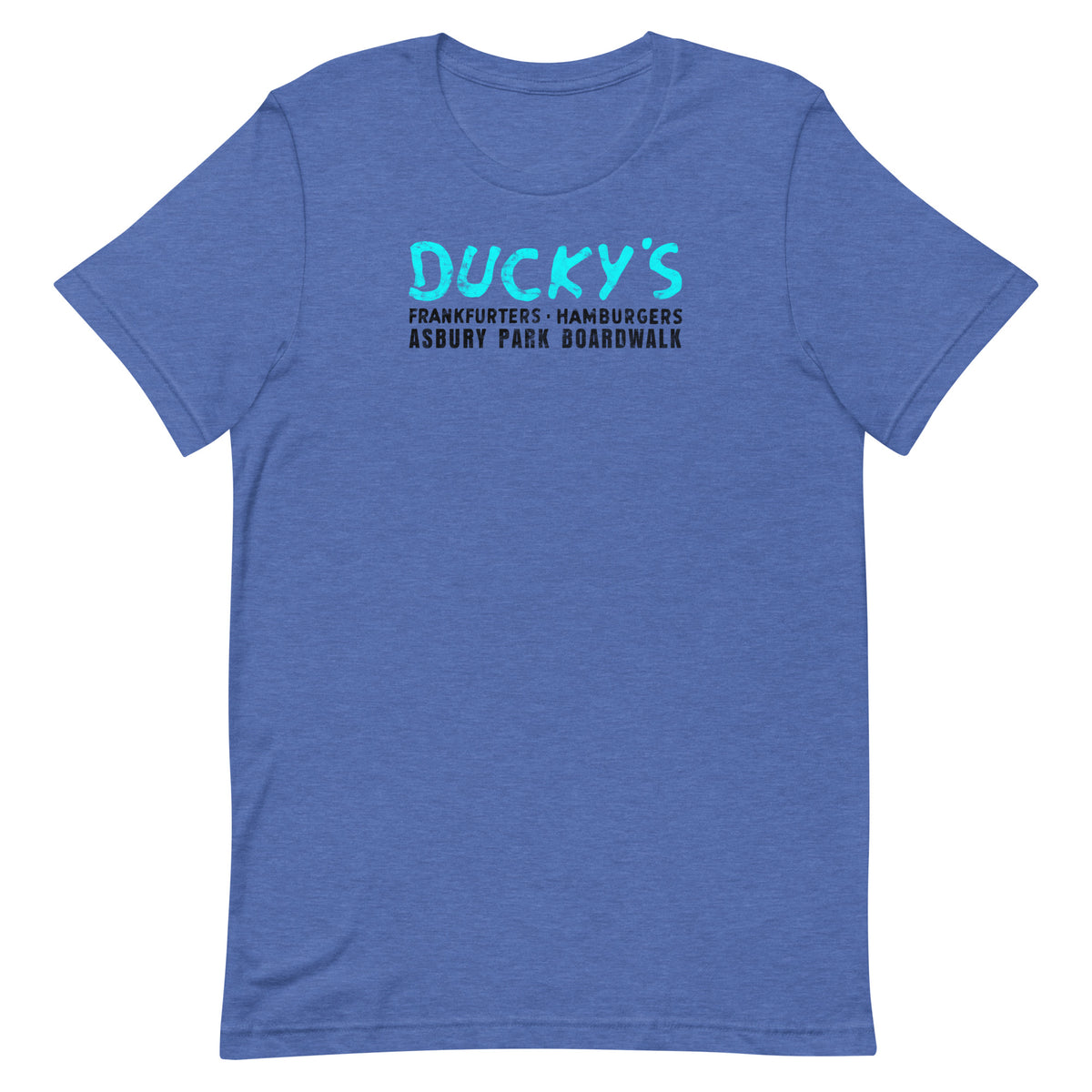 Ducky's - ASBURY PARK - Unisex t-shirt Heather True Royal
