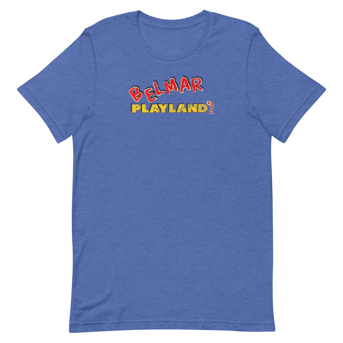 Belmar Playland - BELMAR - Unisex t-shirt Heather True Royal