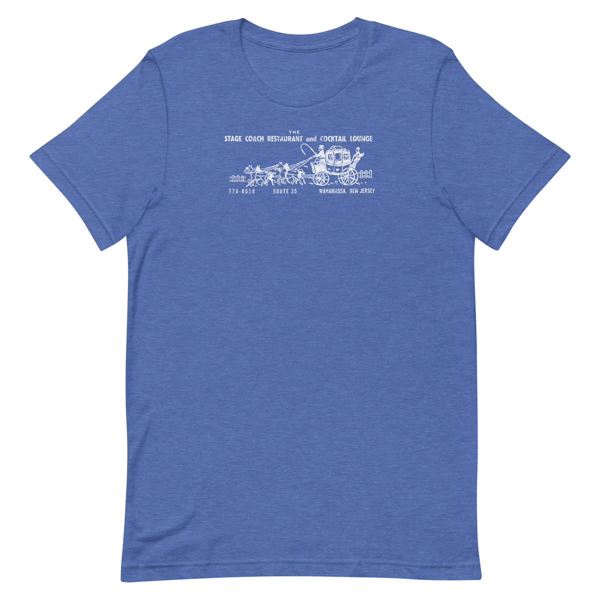 The Stage Coach Restaurant - WANAMASSA - Unisex t-shirt