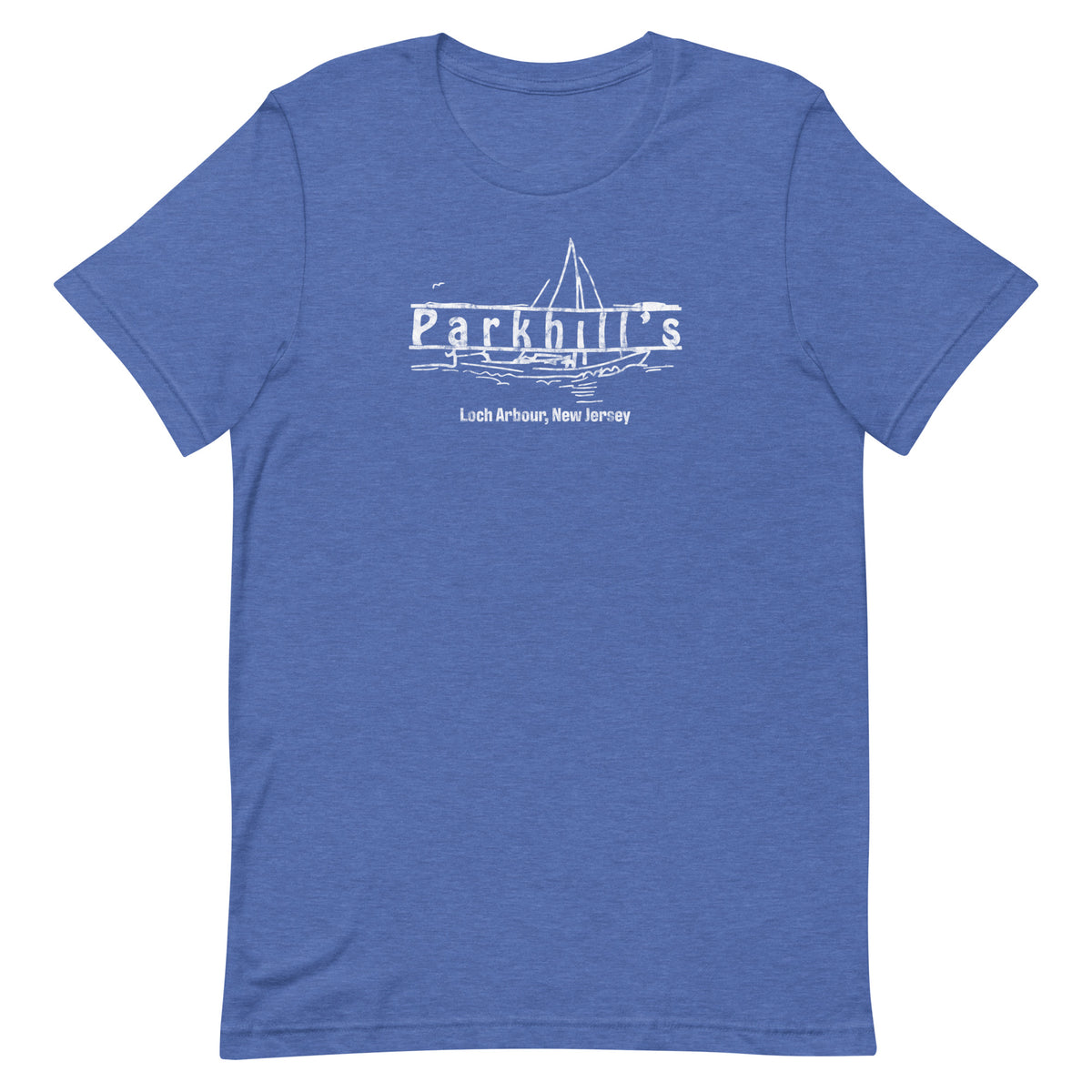 Parkhill's - Loch Arbour - Unisex t-shirt Heather True Royal