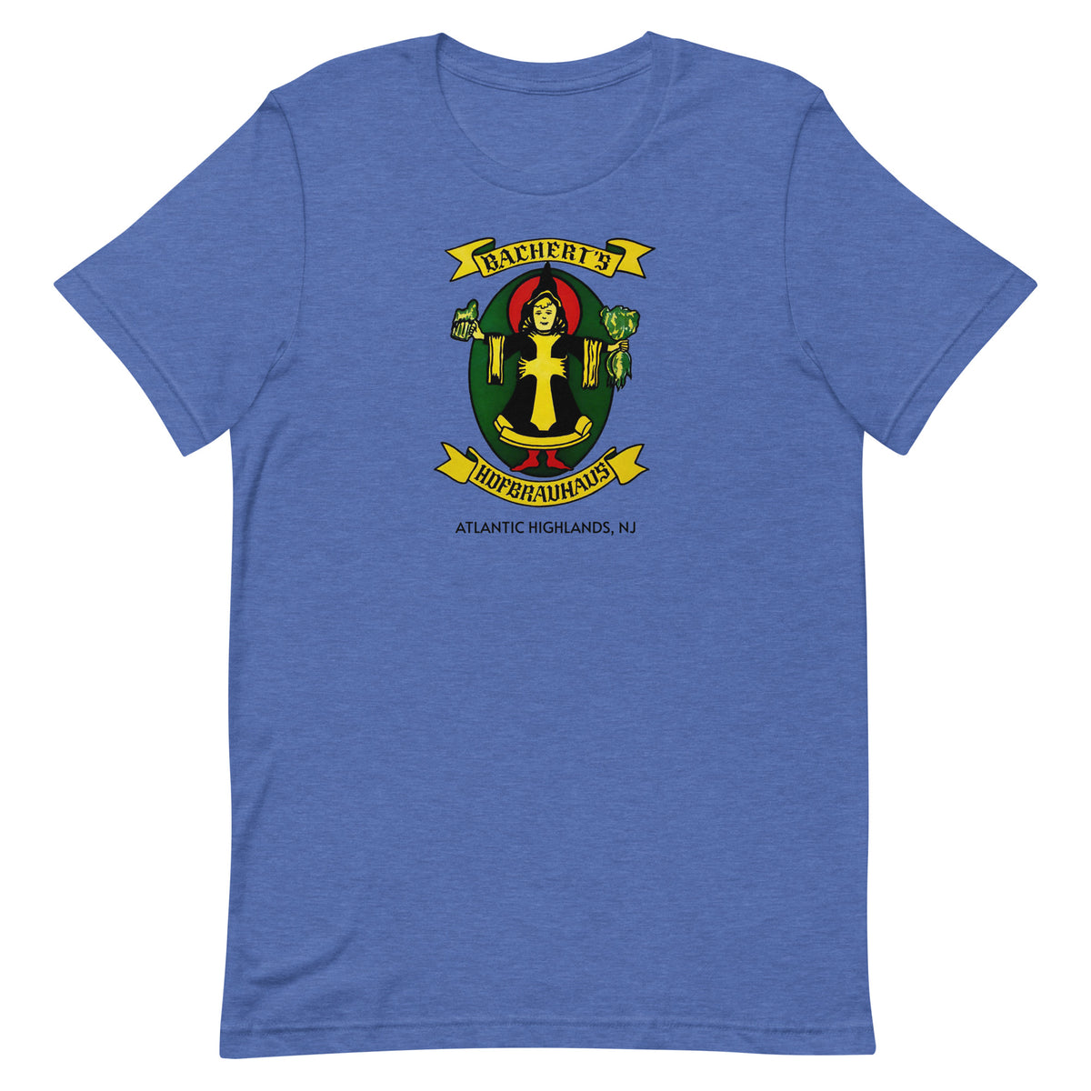 Hofbrauhaus - ATLANTIC HIGHLANDS - Unisex t-shirt Heather True Royal