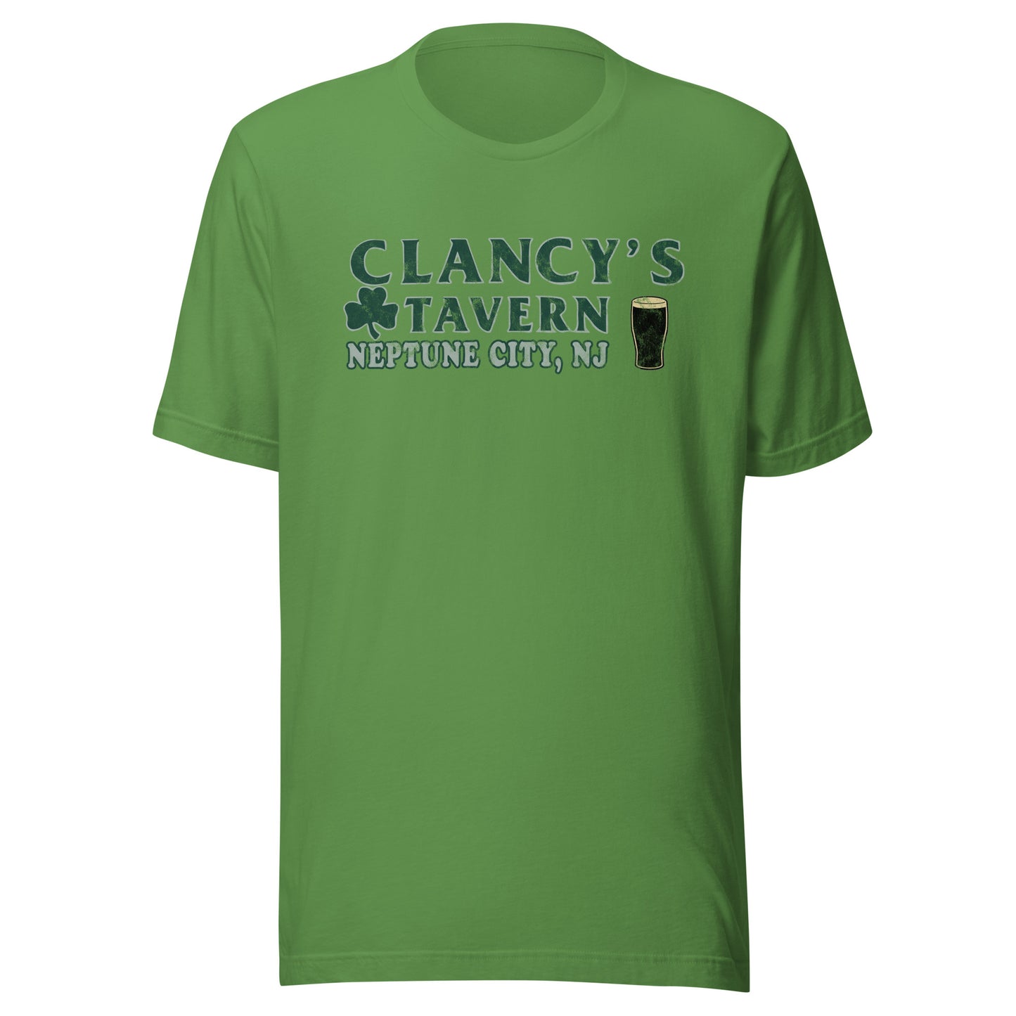 Clancy's Tavern - NEPTUNE CITY - Unisex t-shirt Leaf