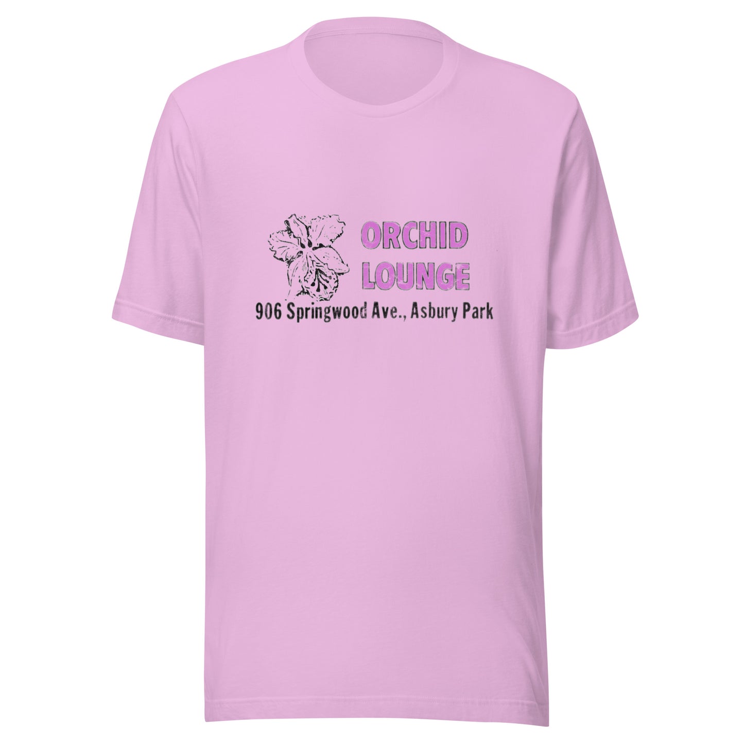 Orchid Lounge - ASBURY PARK - Unisex t-shirt Lilac