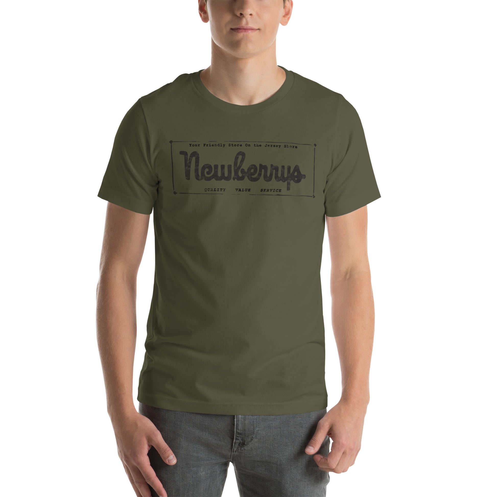 JJ Newberry's - ASBURY PARK - Unisex t-shirt Military Green
