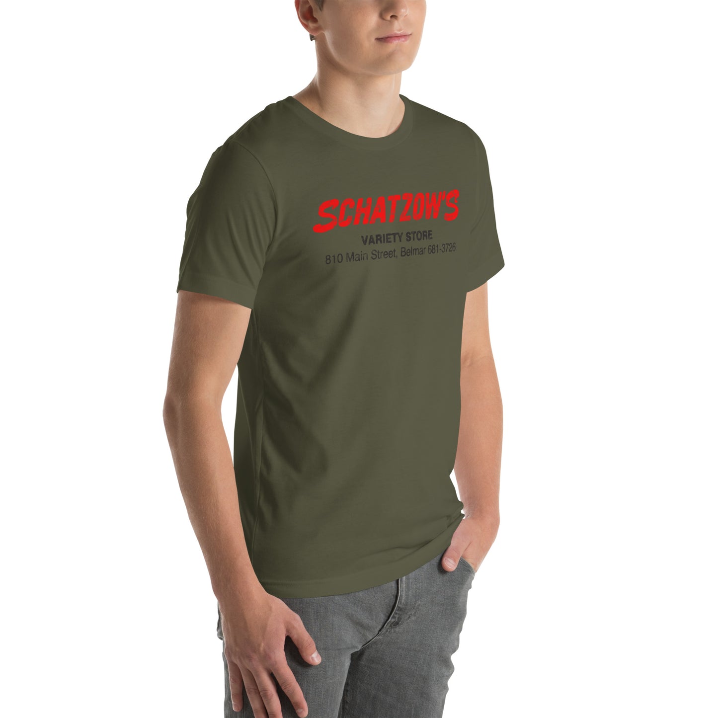 Schatzow's Variety Store - BELMAR - Unisex t-shirt
