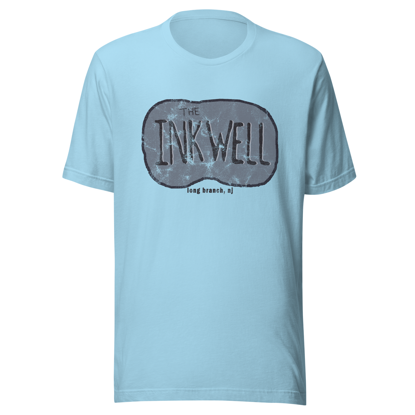 The Inkwell - LONG BRANCH - Unisex t-shirt Ocean Blue
