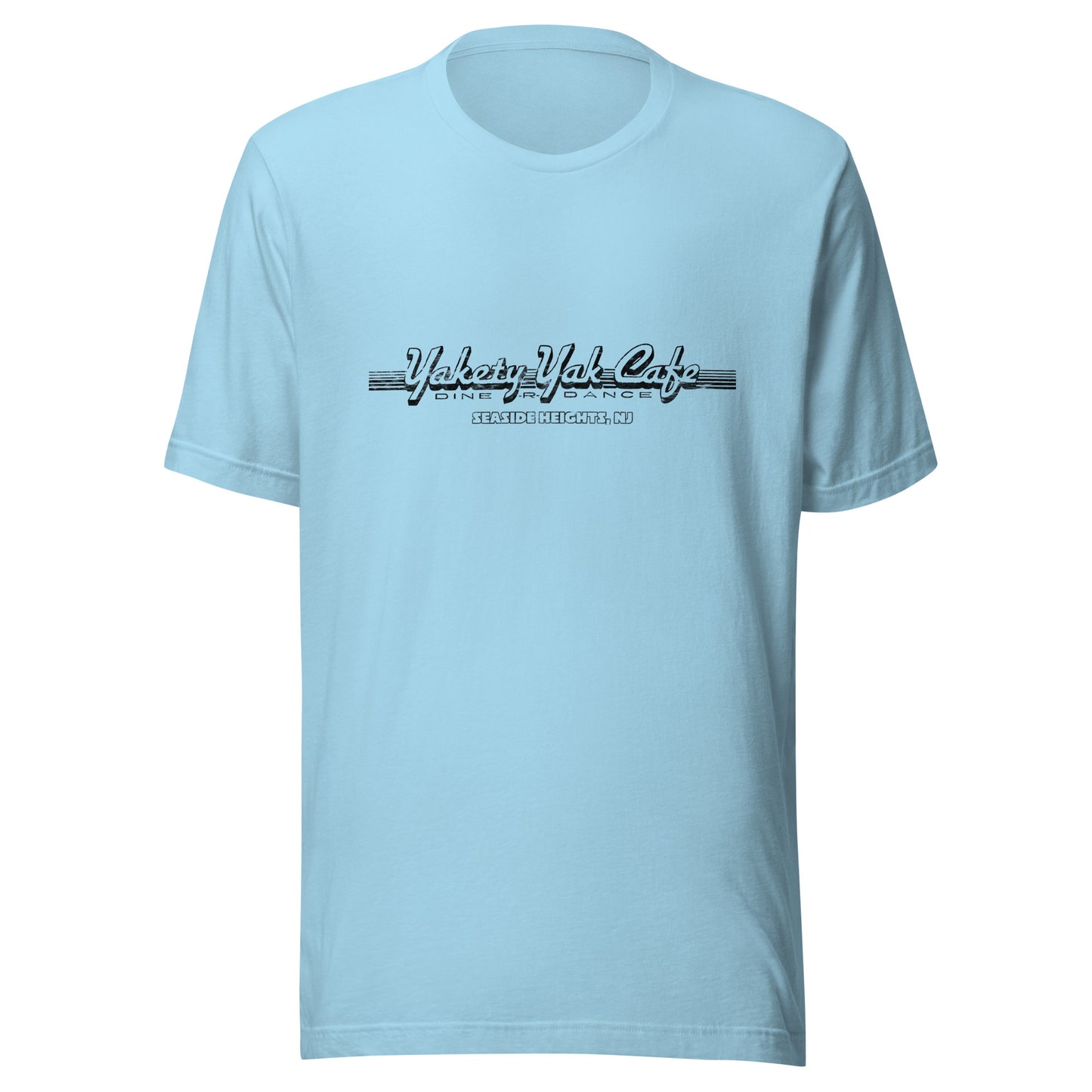 Yakety Yak Cafe - SEASIDE HEIGHTS - Unisex t-shirt Ocean Blue