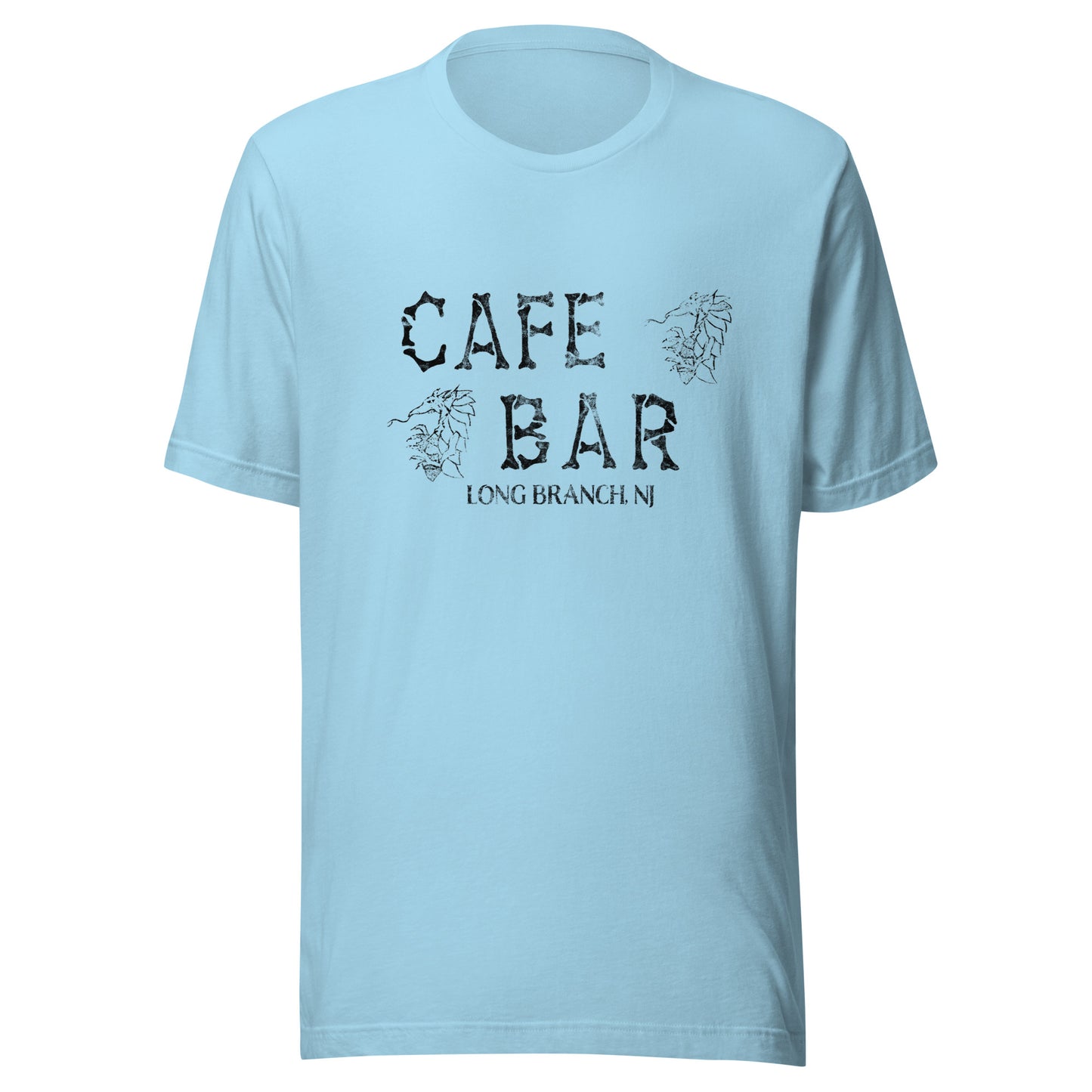 Cafe Bar - LONG BRANCH - Unisex t-shirt Ocean Blue