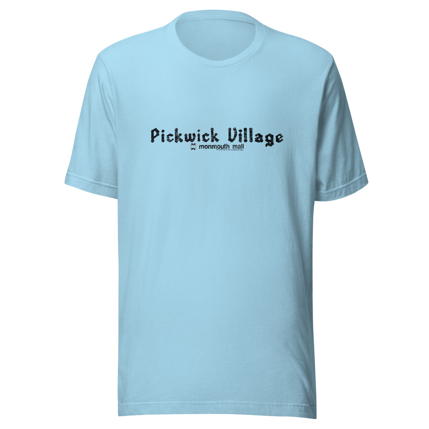 Pickwick Village - EATONTOWN / MONMOUTH MALL - Unisex t-shirt Ocean Blue