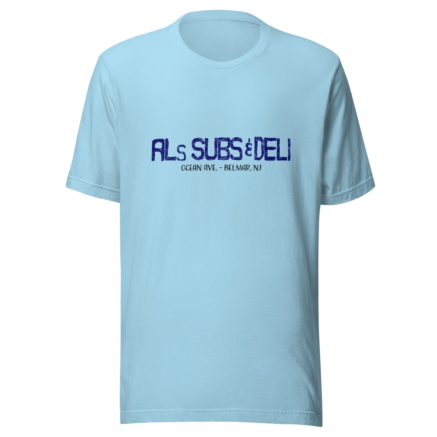 Al's Subs & Deli - BELMAR - Unisex t-shirt Ocean Blue