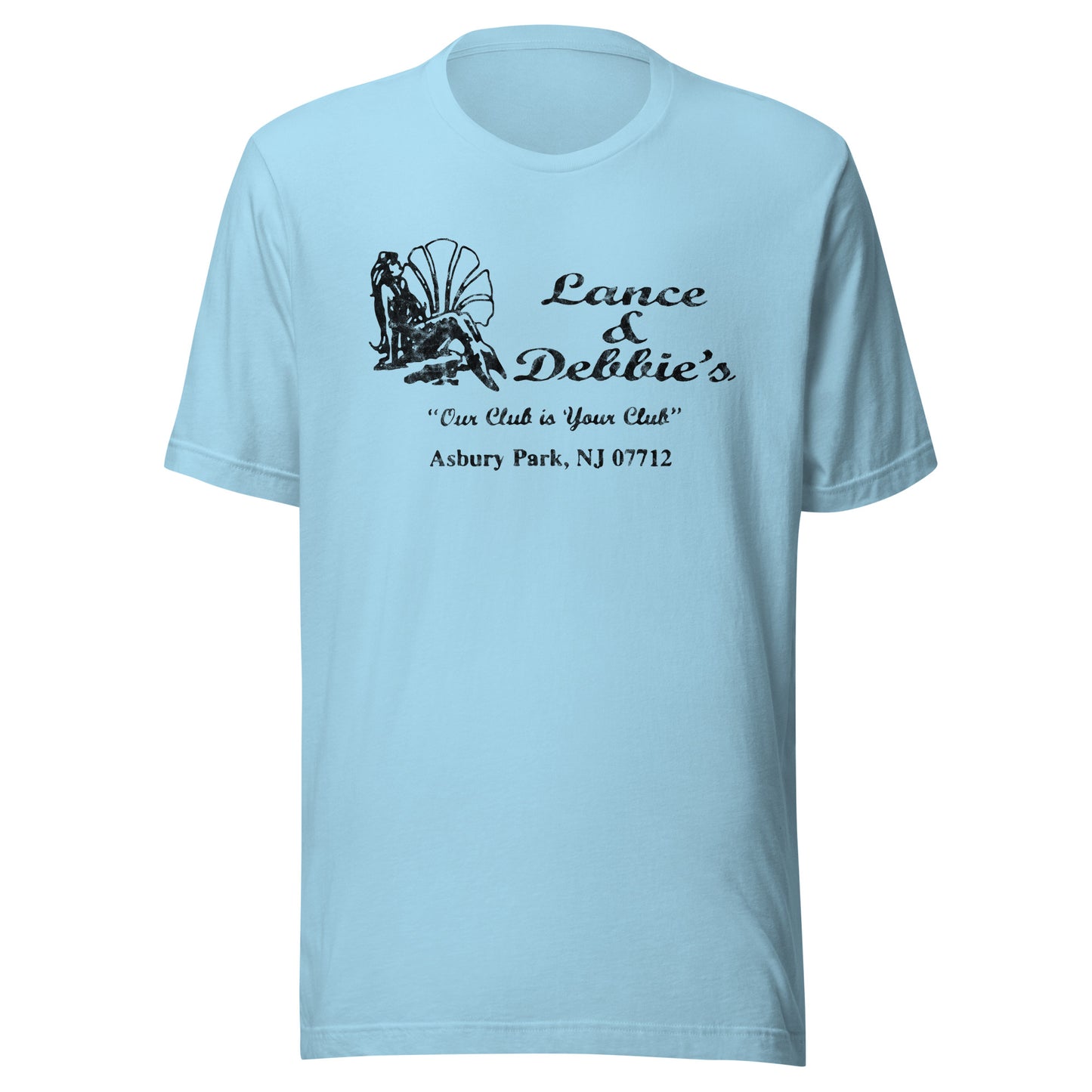 Lance & Debbie's - ASBURY PARK - Unisex t-shirt Ocean Blue