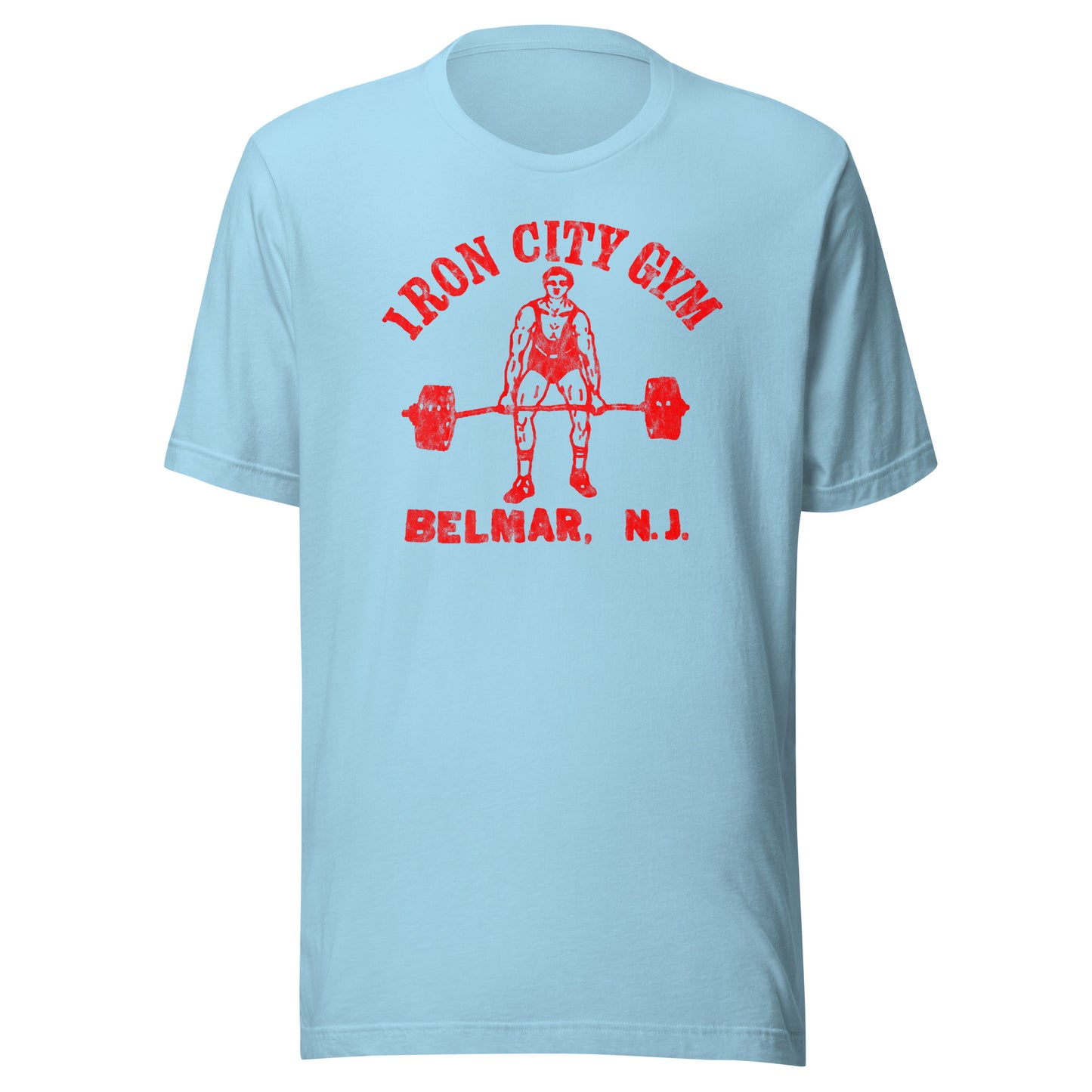 Iron City Gym - BELMAR - Unisex t-shirt Ocean Blue