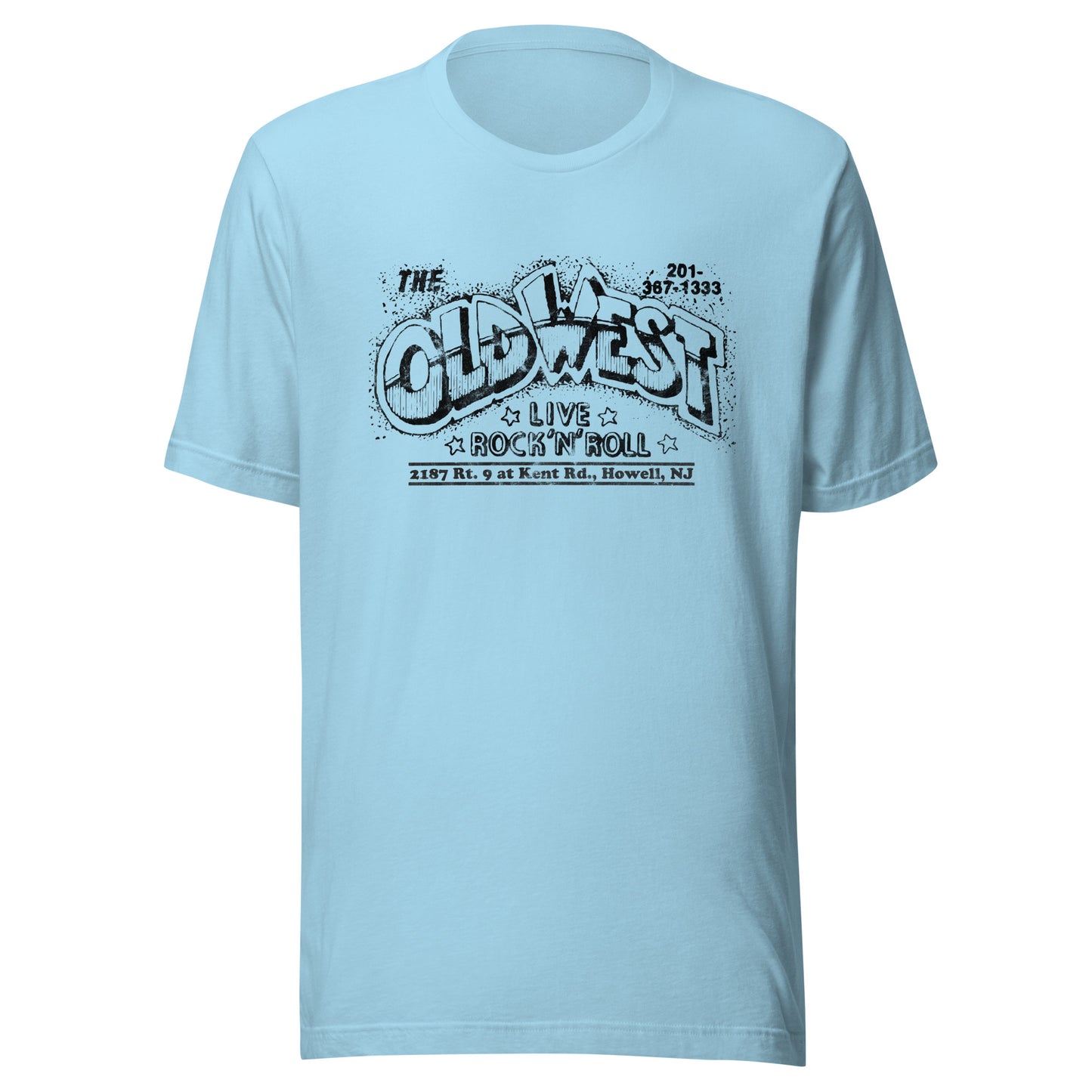 The Old West - HOWELL - Unisex t-shirt Ocean Blue