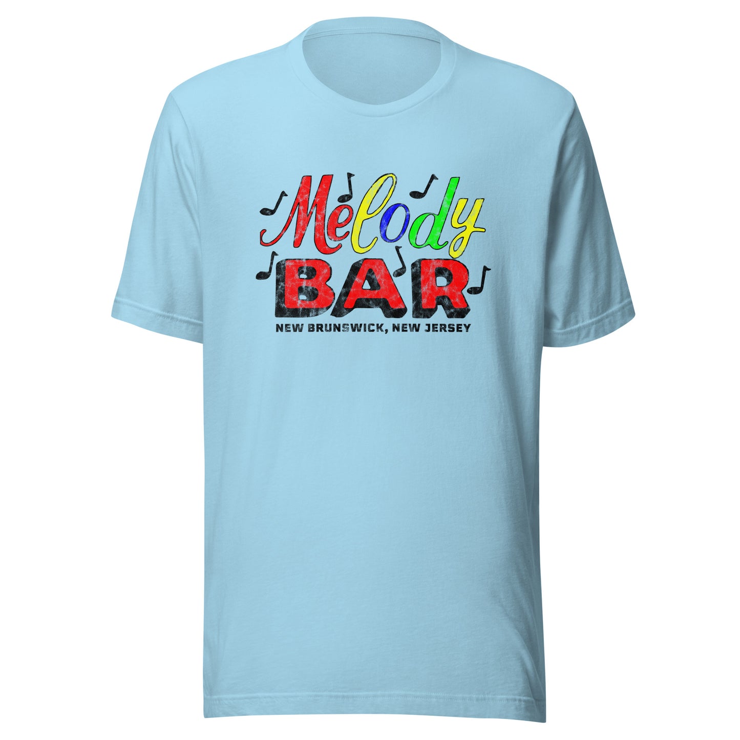 Melody Bar - NEW BRUNSWICK - Unisex t-shirt Ocean Blue