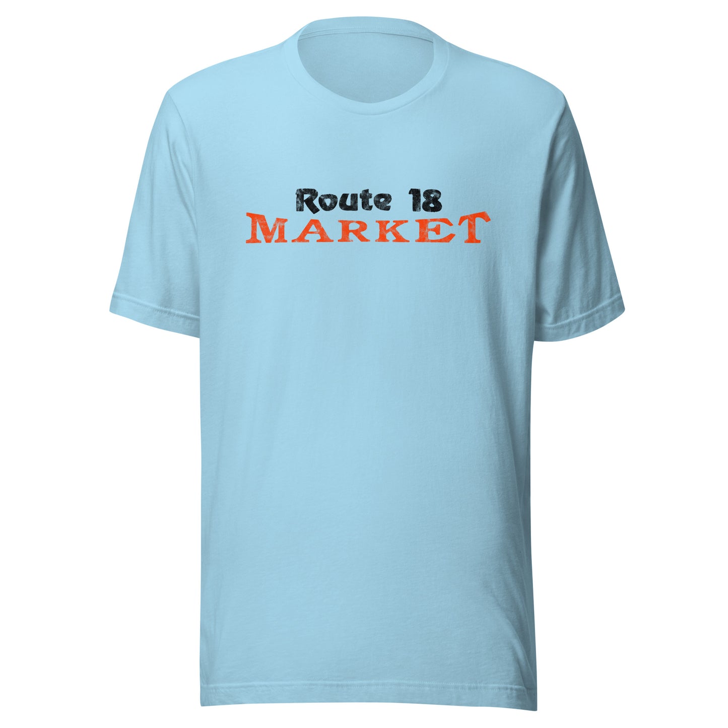 Route 18 Market - EAST BRUNSWICK - Unisex t-shirt Ocean Blue