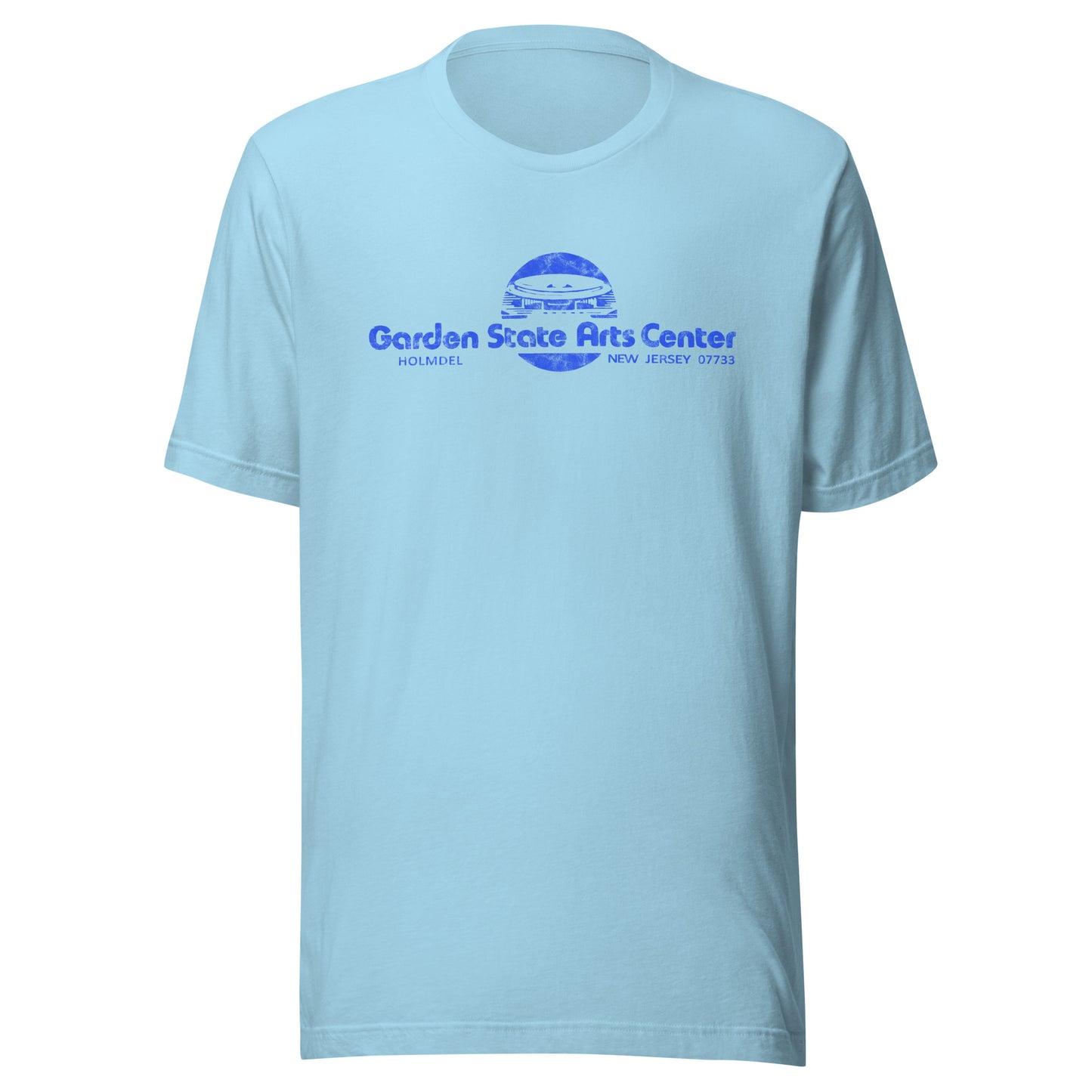 Garden State Arts Center - HOLMDEL - Unisex t-shirt Ocean Blue