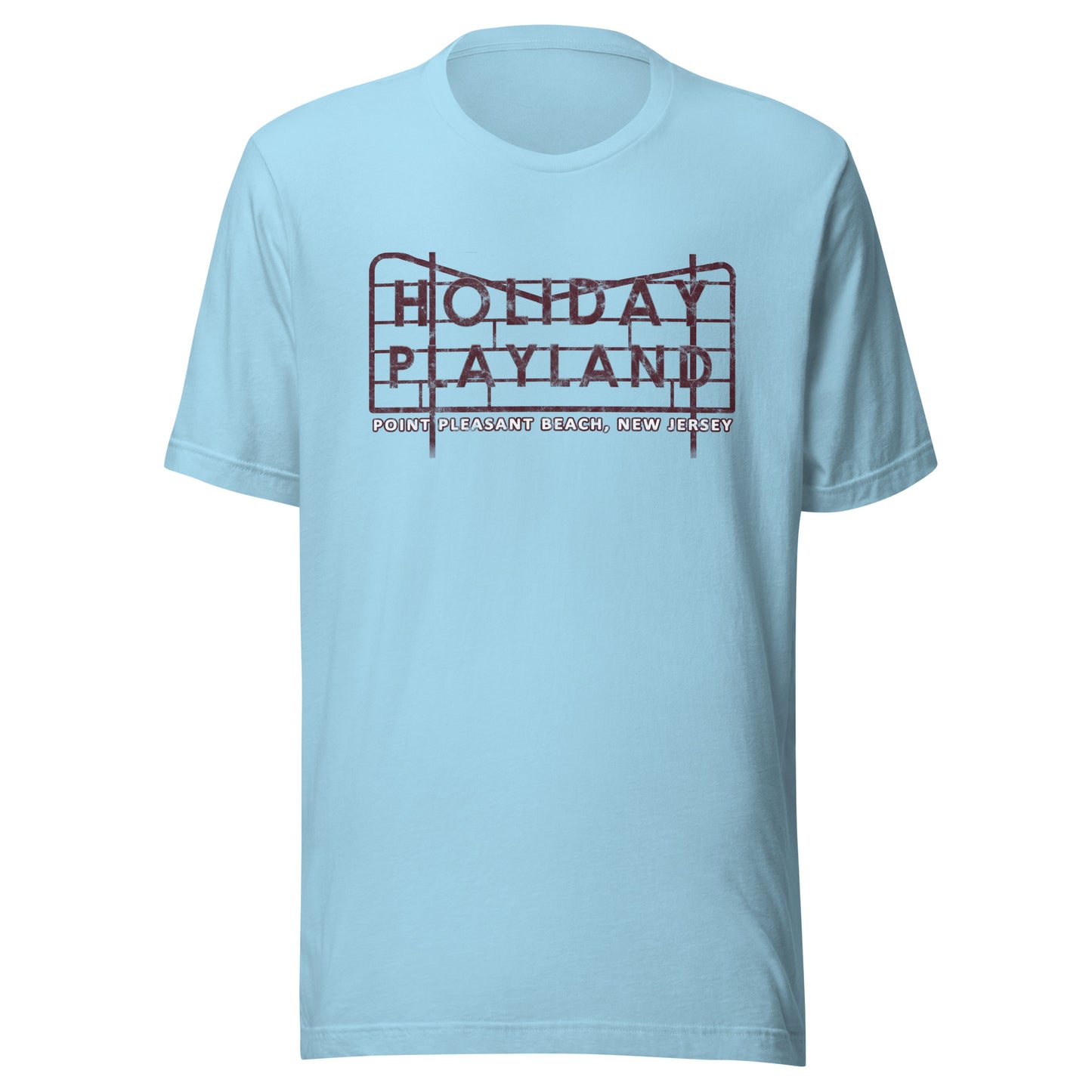 Holiday Playland - POINT PLEASANT BEACH - Unisex t-shirt Ocean Blue