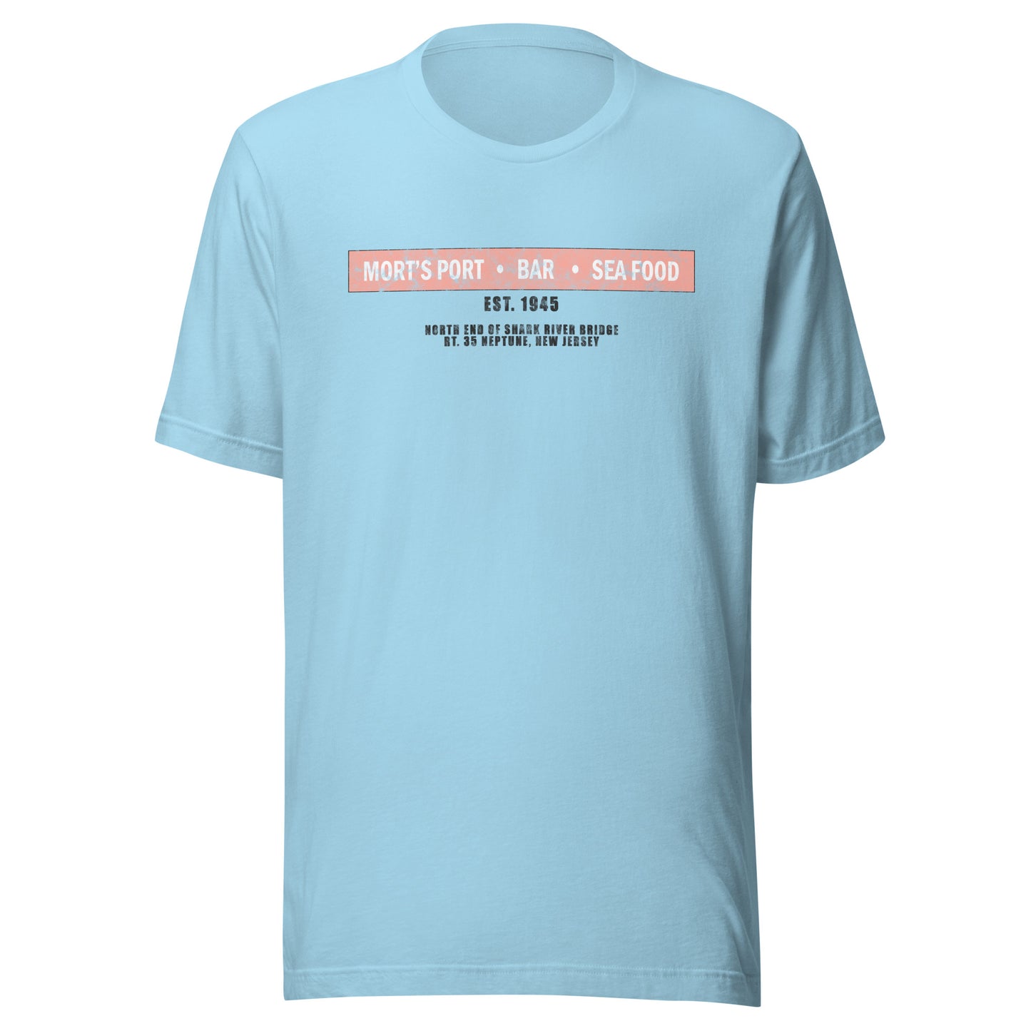 Mort's Port - NEPTUNE - Unisex t-shirt Ocean Blue