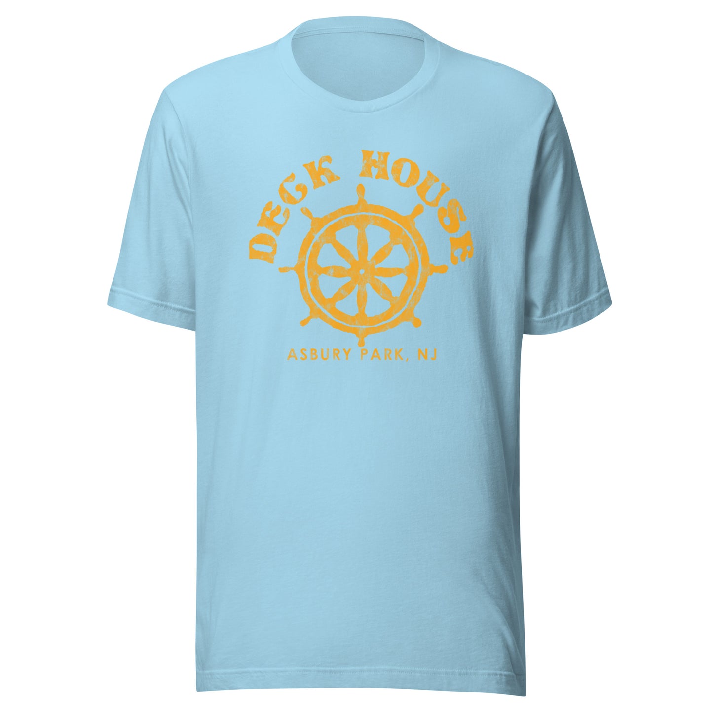 Deck House - ASBURY PARK - Unisex t-shirt Ocean Blue