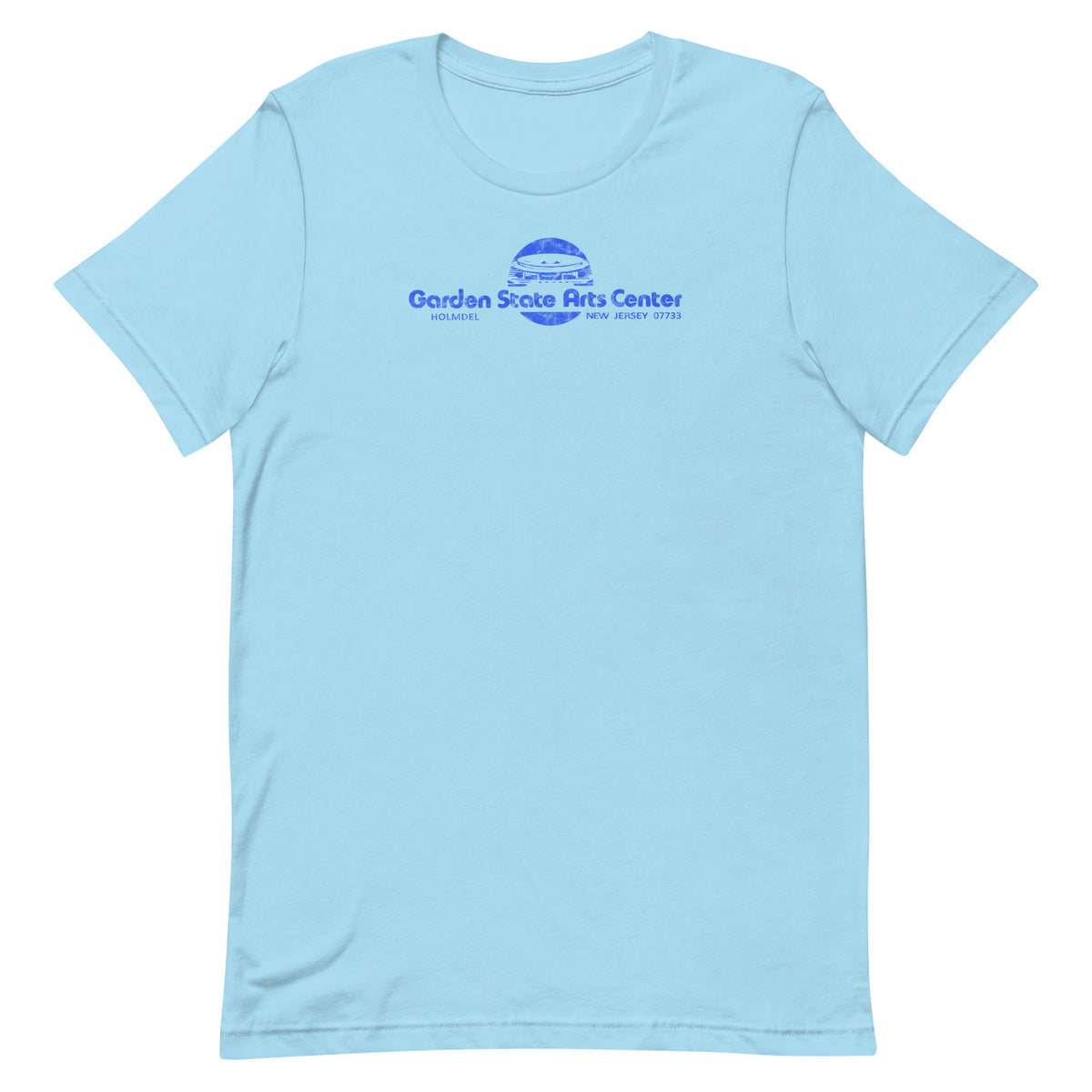 Garden State Arts Center - HOLMDEL - Unisex t-shirt Ocean Blue