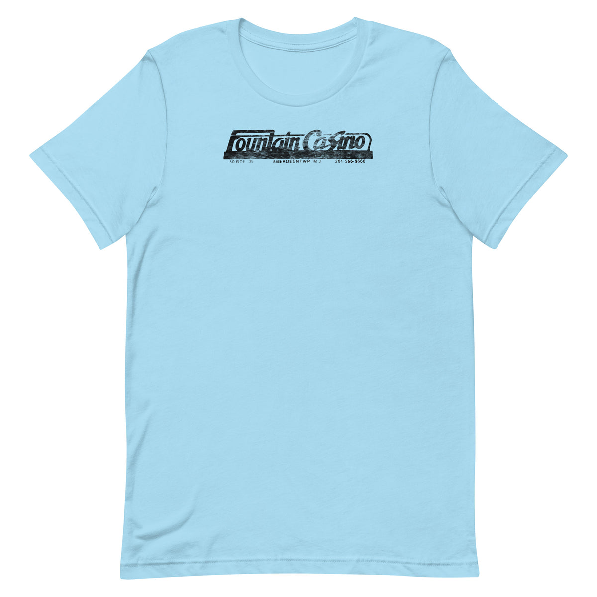 Fountain Casino - ABERDEEN - Unisex t-shirt Ocean Blue