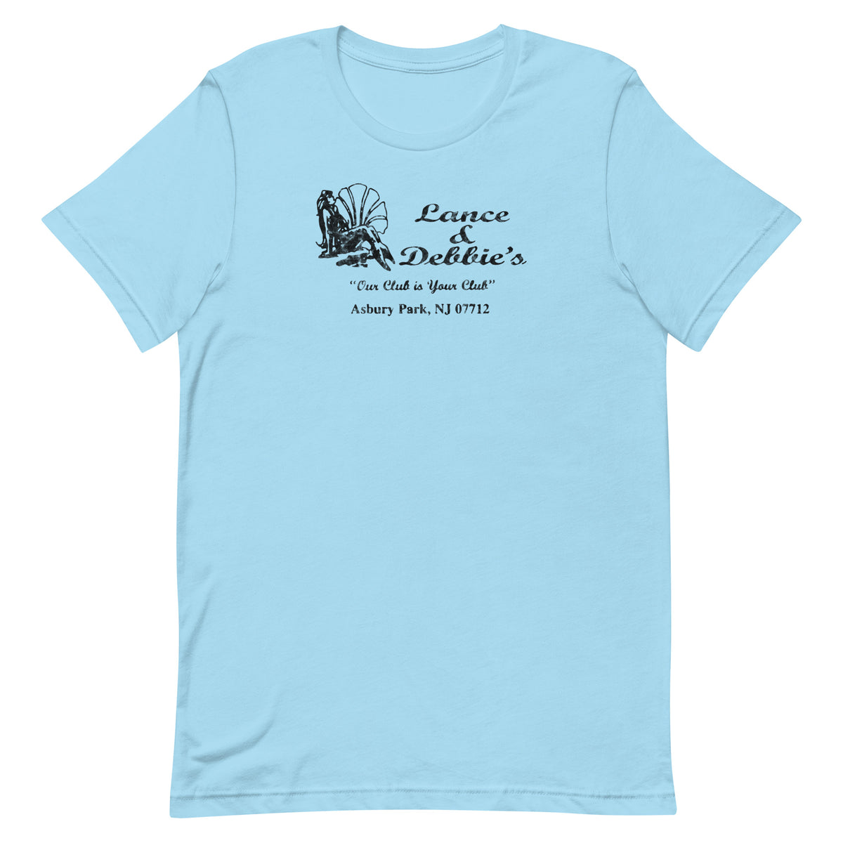 Lance & Debbie's - ASBURY PARK - Unisex t-shirt Ocean Blue
